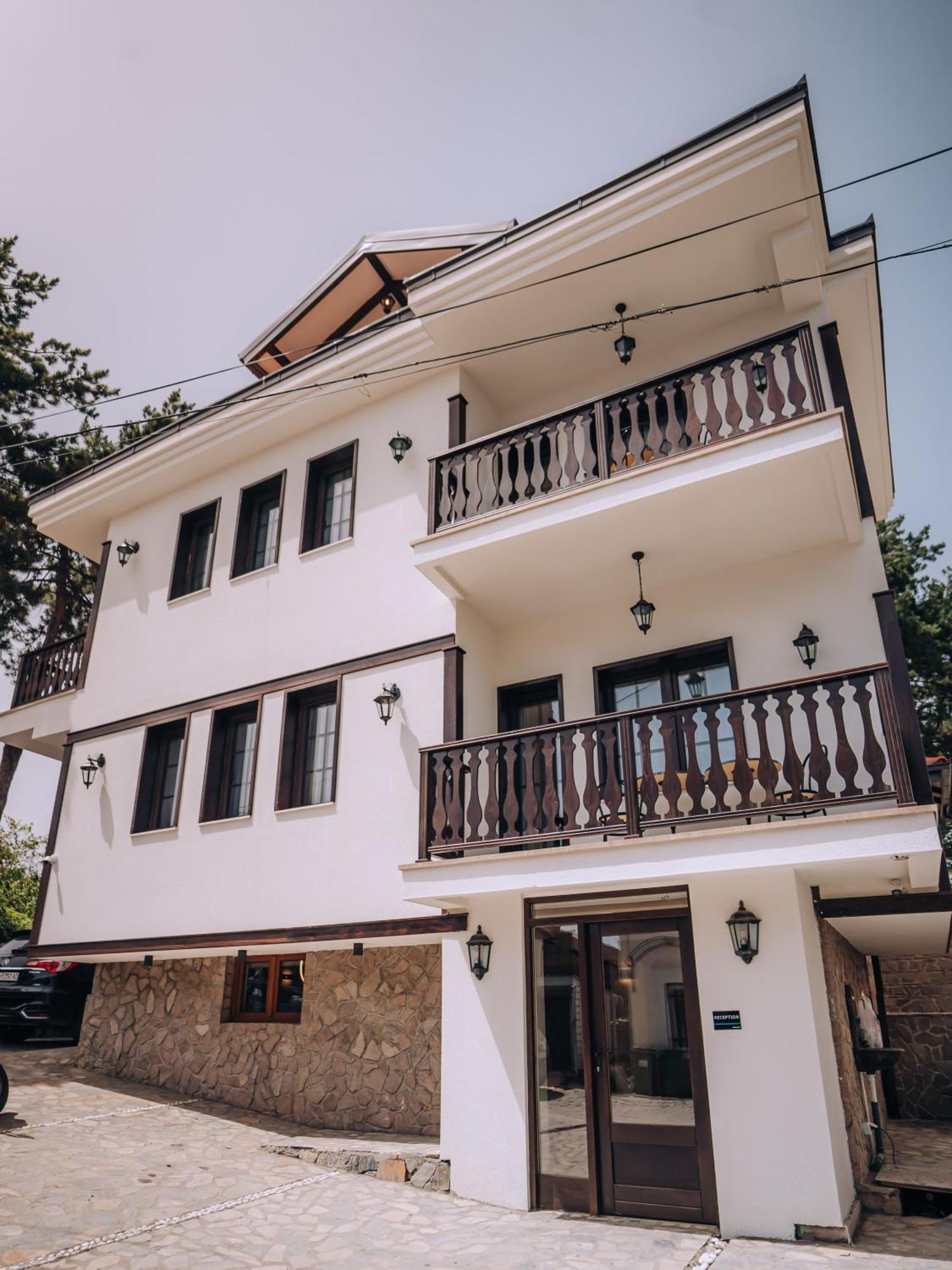 Villa Pupin Gorna Porta Ohrid Eksteriør bilde